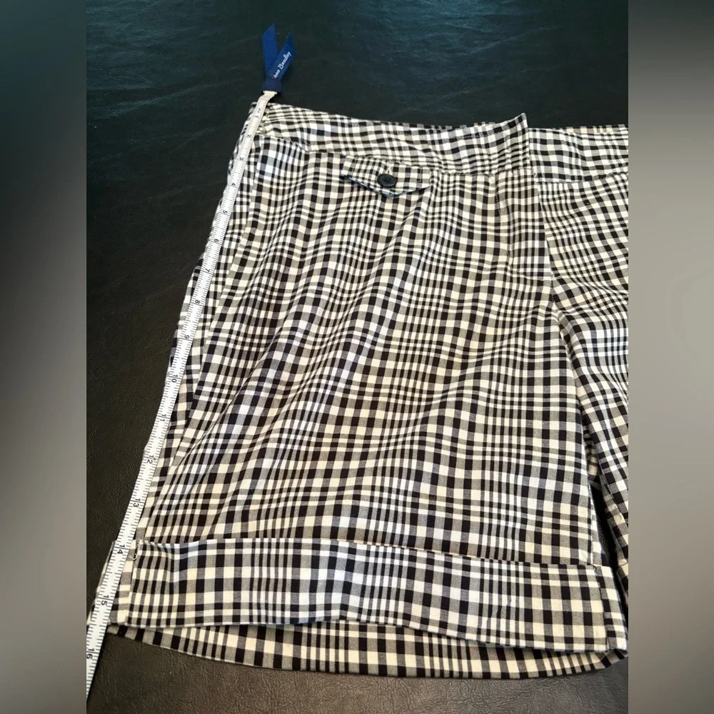 The Limited Black and White Checkered Women's Shorts size 10